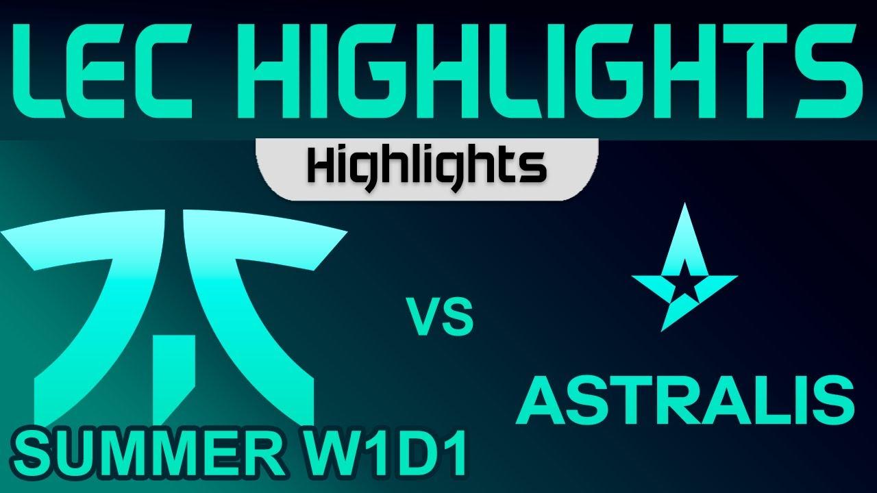 FNC vs AST Highlights LEC Summer Season 2023 W1D1 Fnatic vs Astralis by Onivia thumbnail