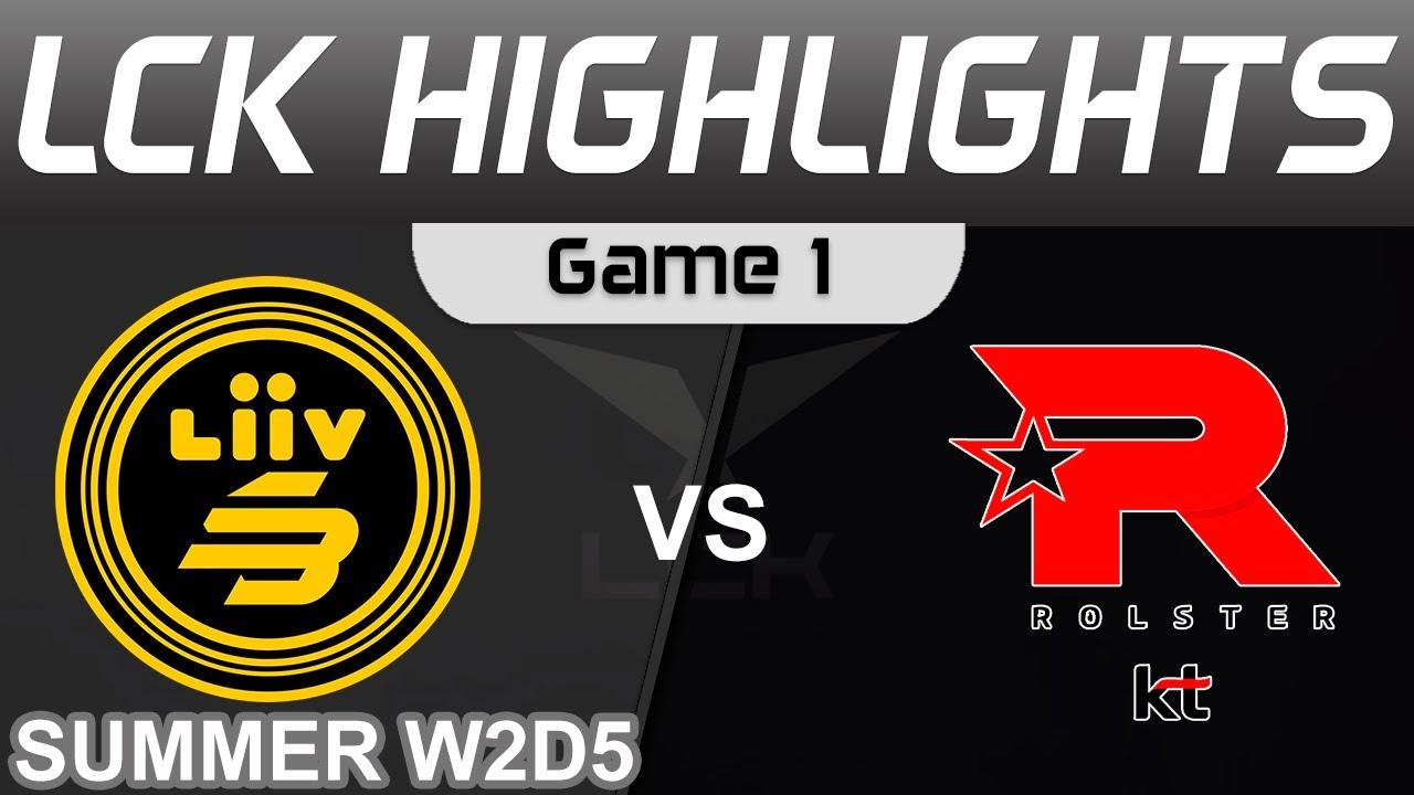 LSB vs KT Highlights Game 1 LCK Summer Season 2023 W2D5 Liiv SANDBOX vs KT Rolster by Onivia thumbnail