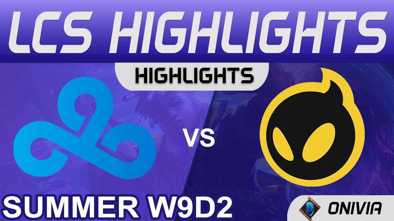 C9 vs DIG Highlights LCS Summer Season 2021 W9D2 Cloud9 vs Dignitas by Onivia thumbnail