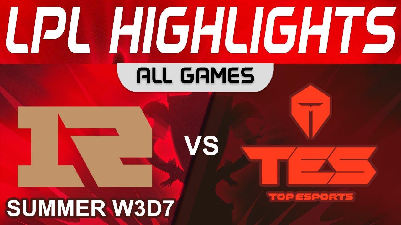 RNG vs TES Highlights ALL GAMES LPL Summer Season 2023 W3D7 Royal Never Give Up vs Top Esports thumbnail