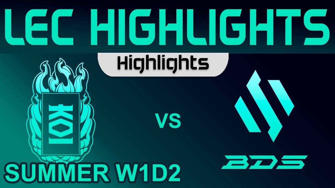 KOI vs BDS Highlights LEC Summer Season 2023 W1D2 KOI vs Team BDS by Onivia thumbnail