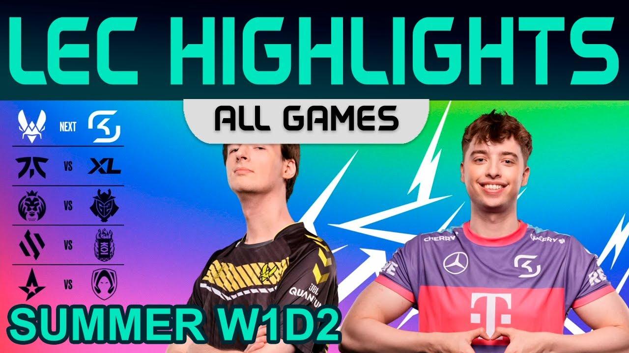 LEC Highlights Week1 Day2 LEC Summer 2023 All Games By Onivia thumbnail