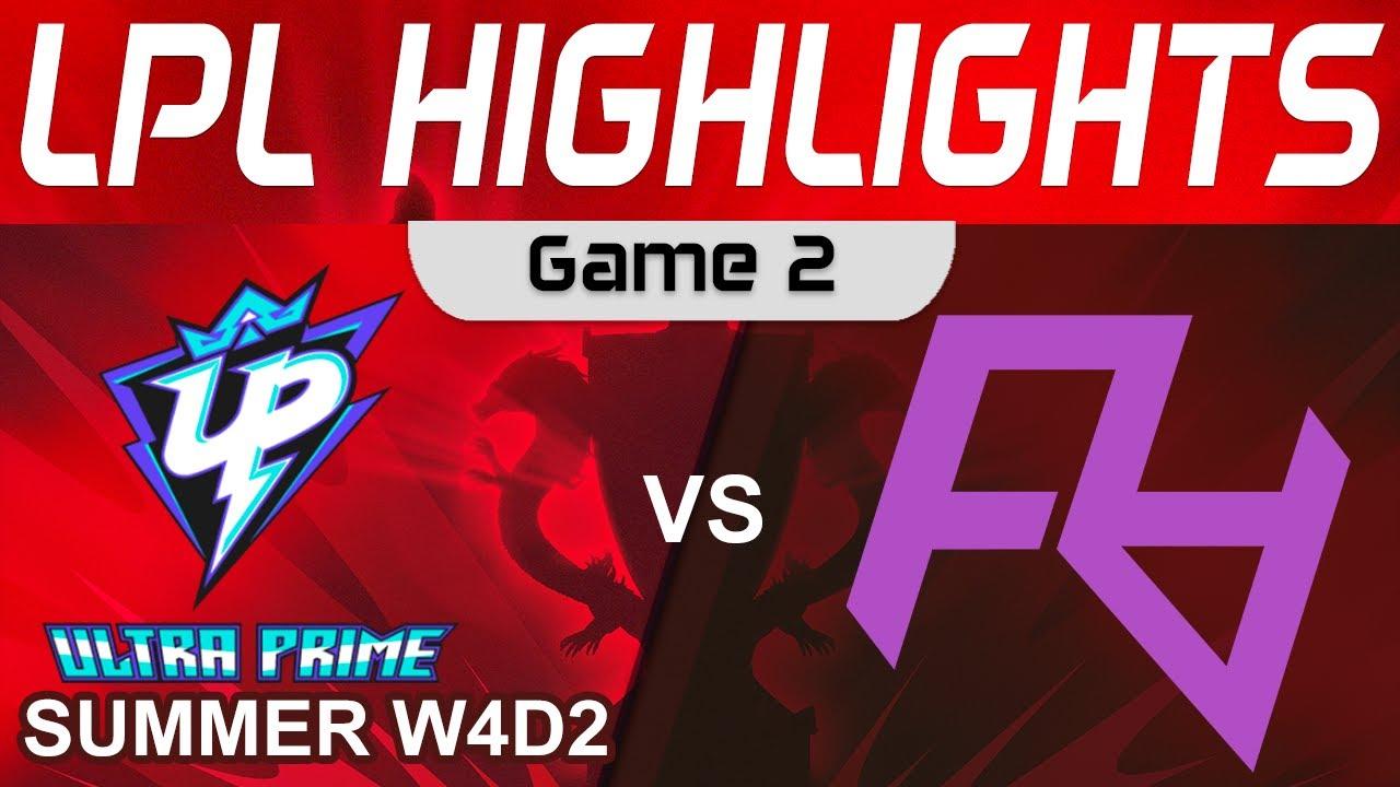 UP vs RA Highlights Game 2 LPL Spring Season 2023 W4D2 Ultra Prime vs Rare Atom by Onivia thumbnail