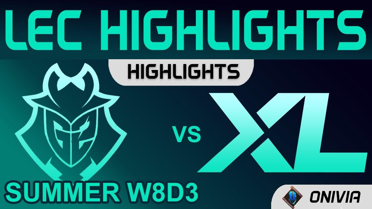 G2 vs XL Highlights LEC Summer Season 2021 W8D3 G2 Esports vs Excel Esports by Onivia thumbnail