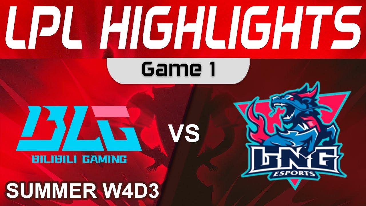 BLG vs LNG Highlights Game 1 LPL Summer Season 2023 W4D3 Bilibili Gaming vs LNG Esports by Onivia thumbnail