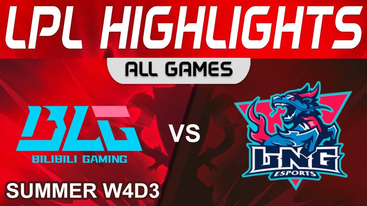 BLG vs LNG Highlights ALL GAMES LPL Summer Season 2023 W4D3 Bilibili Gaming vs LNG Esports by Onivia thumbnail