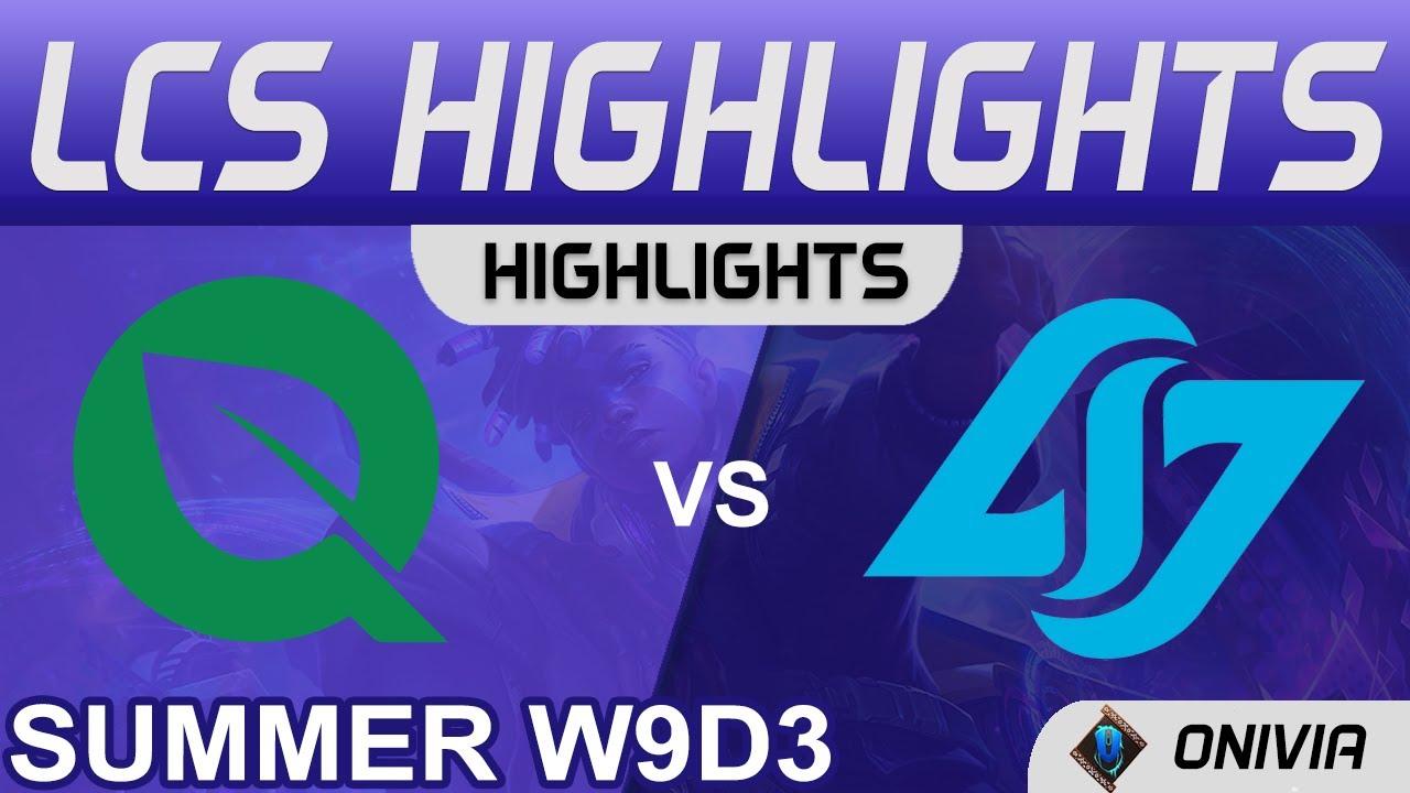 FLY vs CLG Highlights LCS Summer Season 2021 W9D3 FlyQuest vs Conter Logic Gaming by Onivia thumbnail