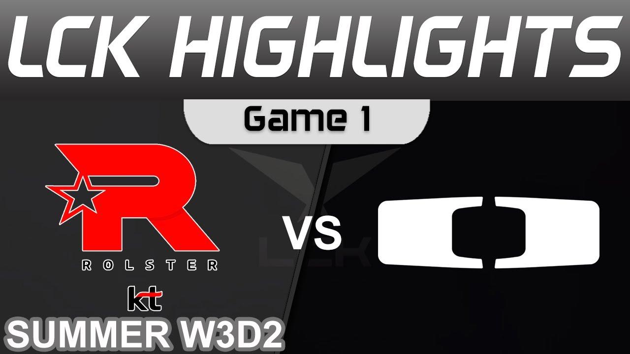 KT vs DK Highlights Game 1 LCK Summer Season 2023 W3D2 KT Rolster vs Dplus KIA by Onivia thumbnail