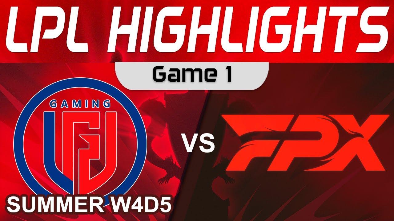 LGD vs FPX Highlights Game 1 LPL Summer Season 2023 W4D5 LGD Gaming vs FunPlus Phoenix by Onivia thumbnail