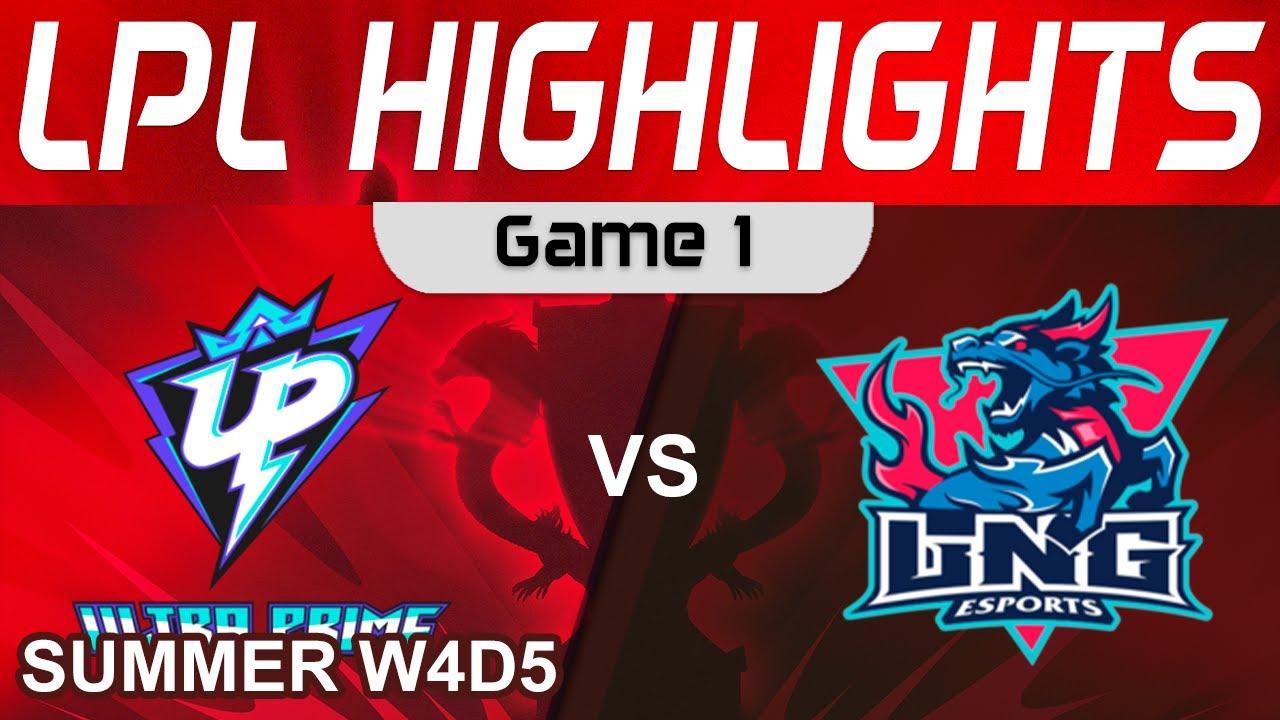 UP vs LNG Highlights Game 1 LPL Summer Season 2023 W4D5 Ultra Prime vs LNG Esports by Onivia thumbnail