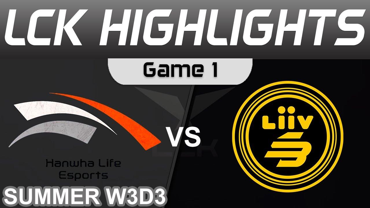 HLE vs LSB Highlights Game 1 LCK Summer Season 2023 W3D3 Hanwha Life Esports vs Liiv SANDBOX thumbnail