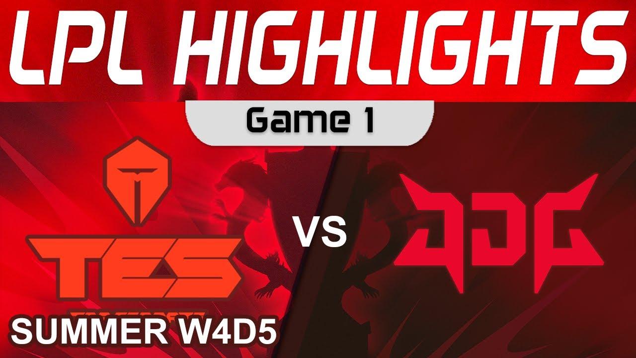 TES vs JDG Highlights Game 1 LPL Summer Season 2023 W4D5 Top Esports vs JD Gaming by Onivia thumbnail