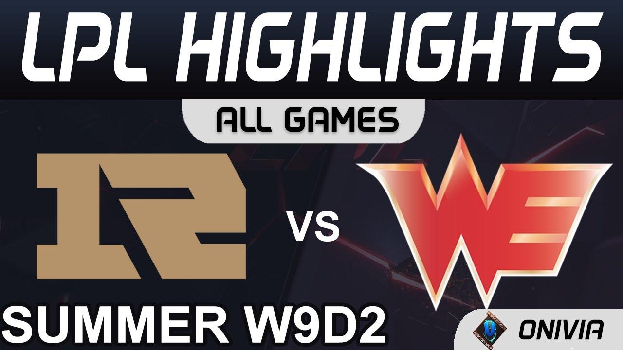 RNG vs WE Highlights ALL GAMES LPL Summer Season 2021 W9D2 Royal Never Give Up vs Team WE by Onivia thumbnail