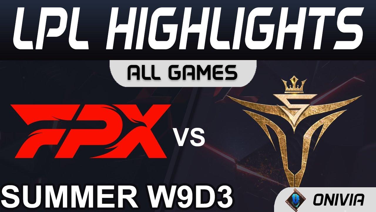 FPX vs V5 Highlights ALL GAMES LPL Summer Season 2021 W9D3 FunPlus Phoenix vs Victory Five by Onivia thumbnail