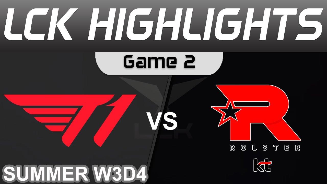 T1 vs KT Highlights Game 2 LCK Summer Season 2023 W3D4 T1 vs KT Rolster by Onivia thumbnail