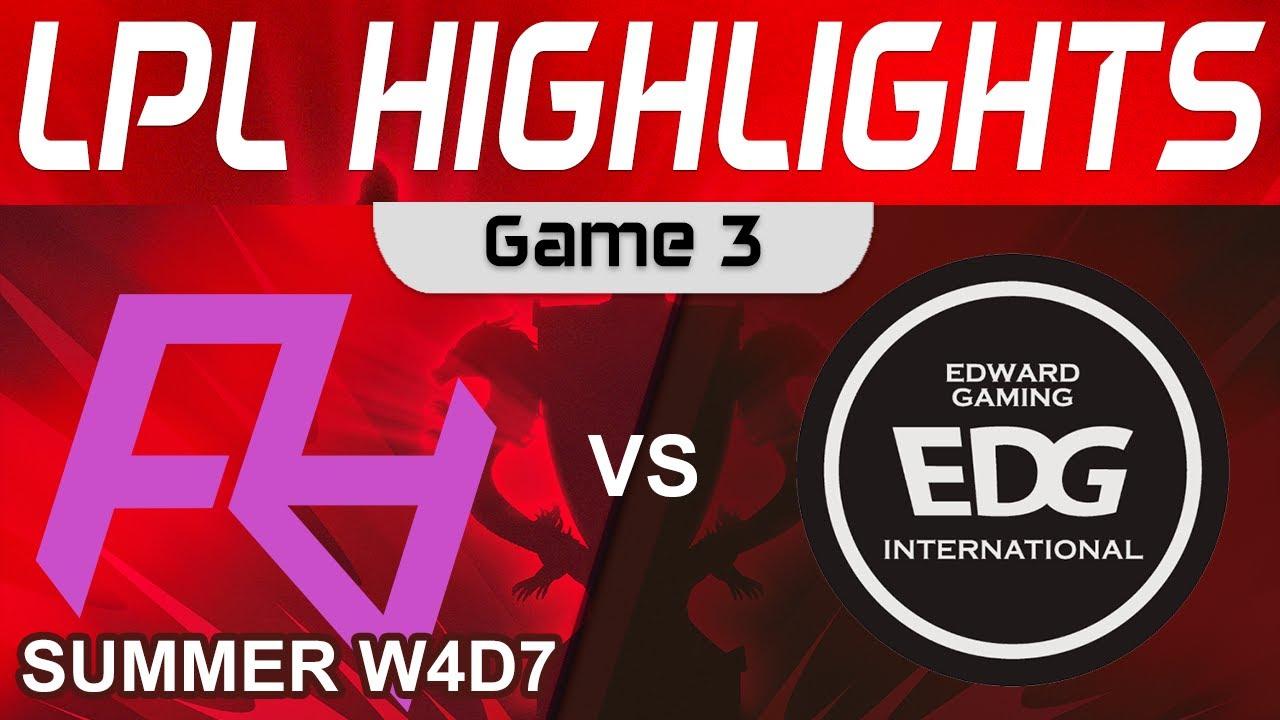 RA vs EDG Highlights Game 3 LPL Summer Season 2023 W4D7 Rare Atom vs EDward Gaming by Onivia thumbnail