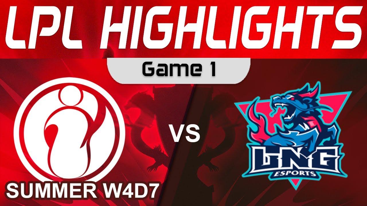 IG vs LNG Highlights Game 1 LPL Summer Season 2023 W4D7 Invictus Gaming vs LNG Esports by Onivia thumbnail