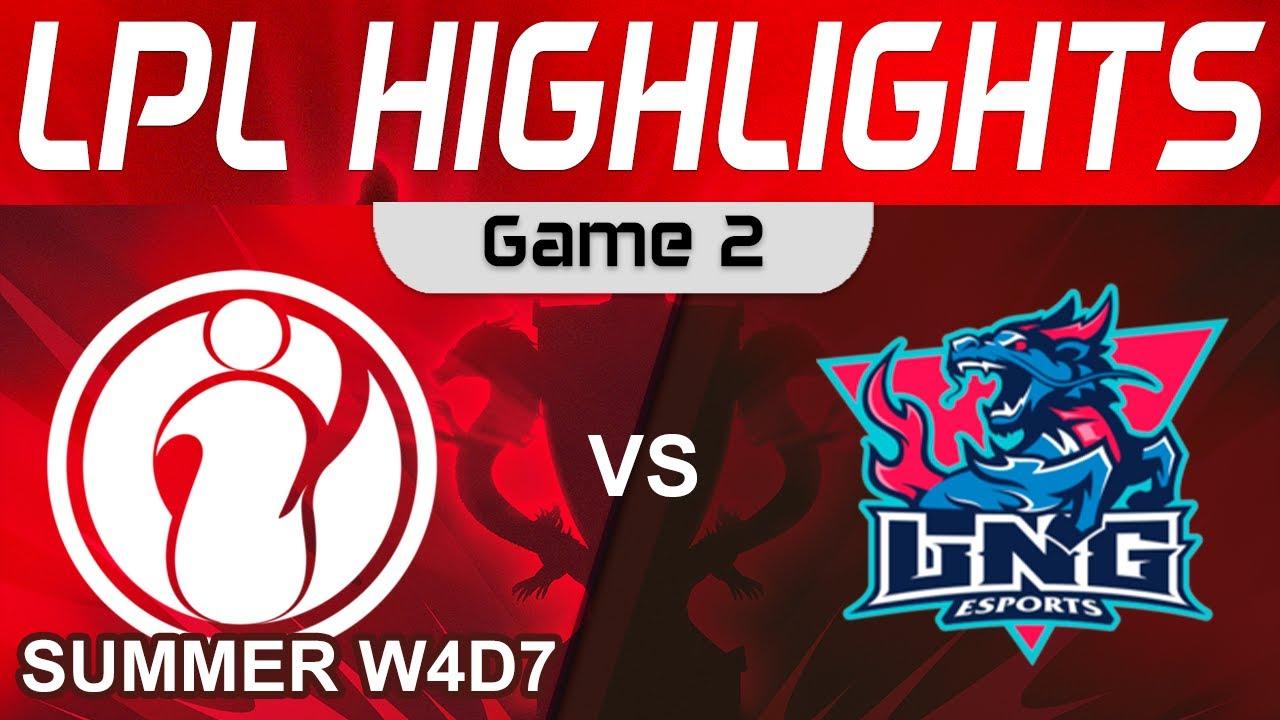 IG vs LNG Highlights Game 2 LPL Summer Season 2023 W4D7 Invictus Gaming vs LNG Esports by Onivia thumbnail