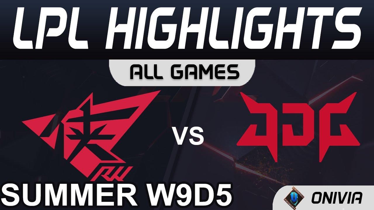 RW vs JDG Highlights ALL GAMES LPL Summer Season 2021 W9D5 Rogue Warriors vs JD Gaming by Onivia thumbnail