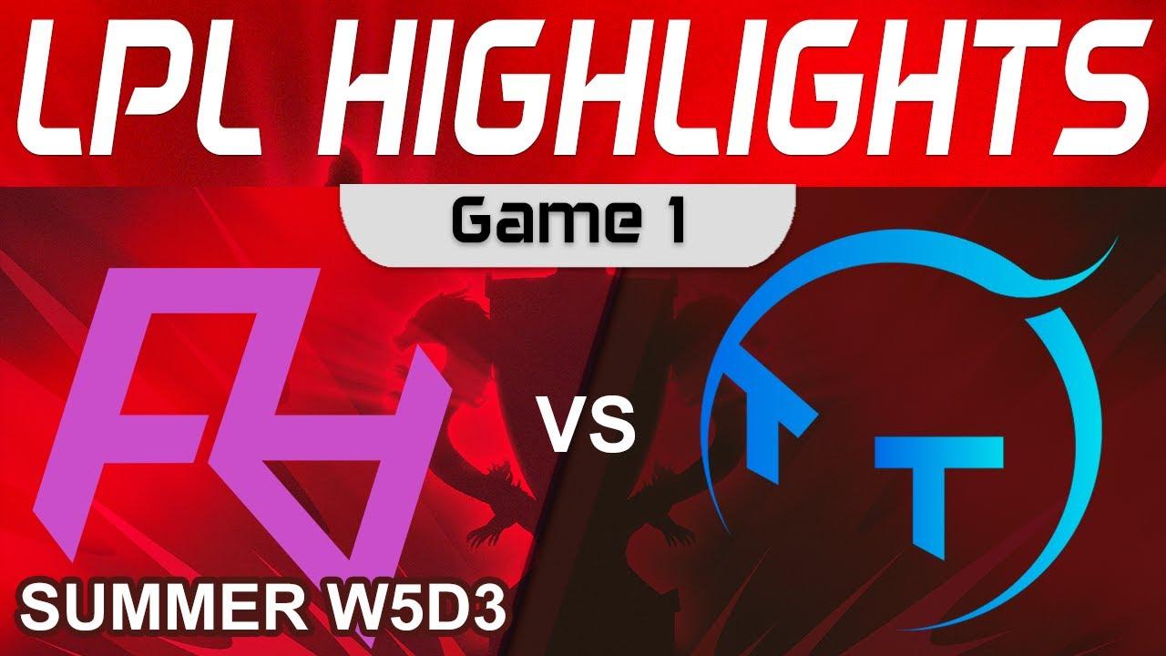 RA vs TT Highlights Game 1 LPL Summer Season 2023 W5D3 Rare Atom vs ThunderTalk Gaming by Onivia thumbnail