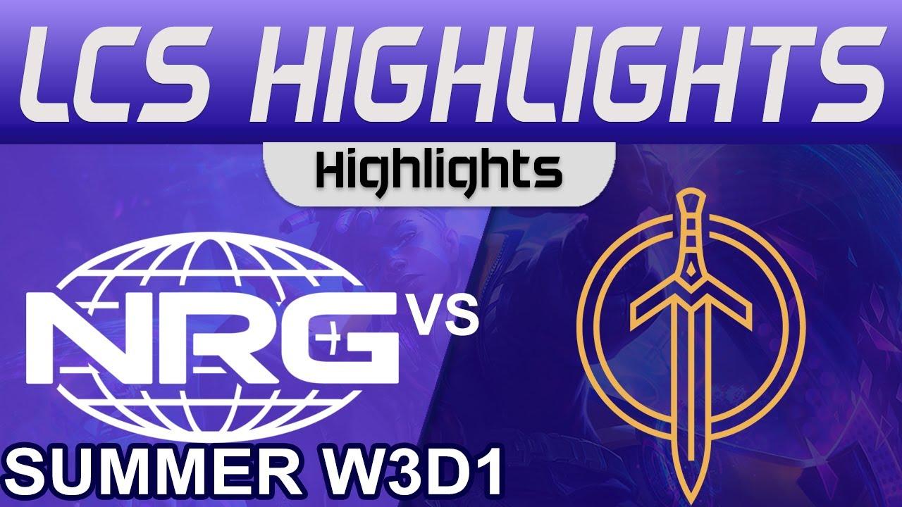 NRG vs GG Highlights LCS Summer Season 2023 W3D1 NRG vs Golden Guardians by Onivia thumbnail