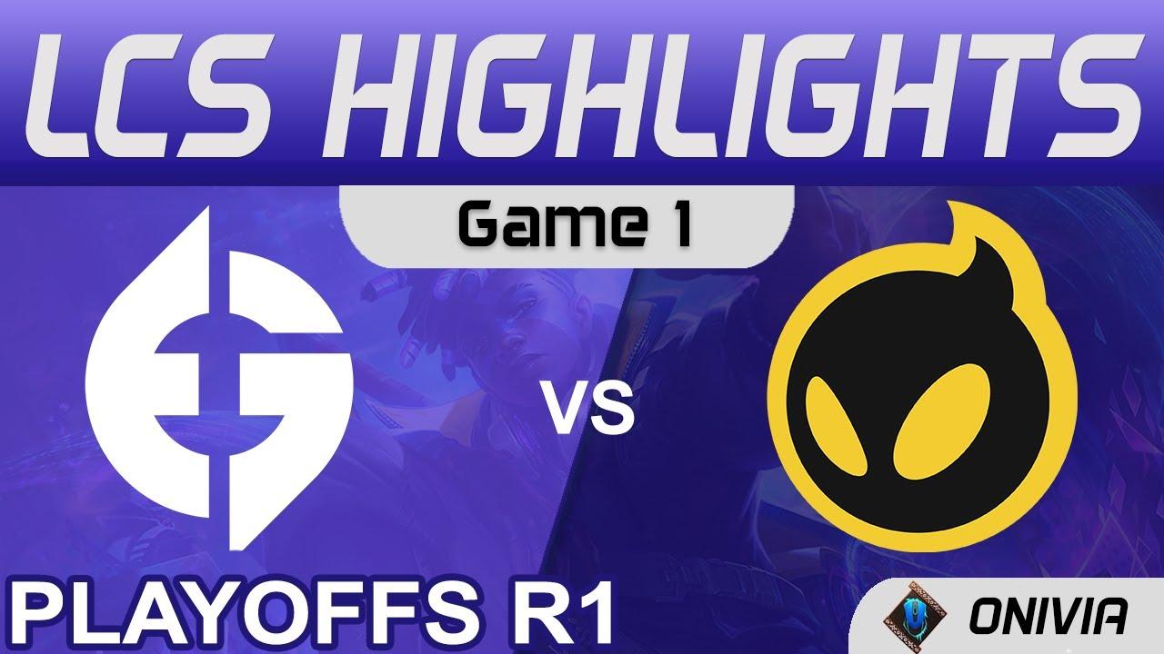 EG vs DIG Highlights Game 1 Round1 LCS Summer Playoffs 2021 Evil Geniuses vs Dignitas by Onivia thumbnail