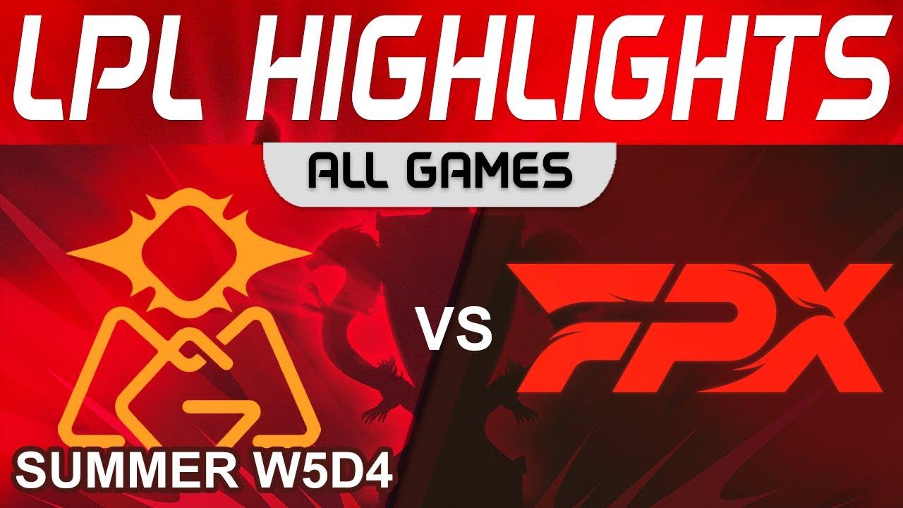 OMG vs FPX Highlights ALL GAMES LPL Summer Season 2023 W5D4 Oh My God vs FunPlus Phoenix by Onivia thumbnail