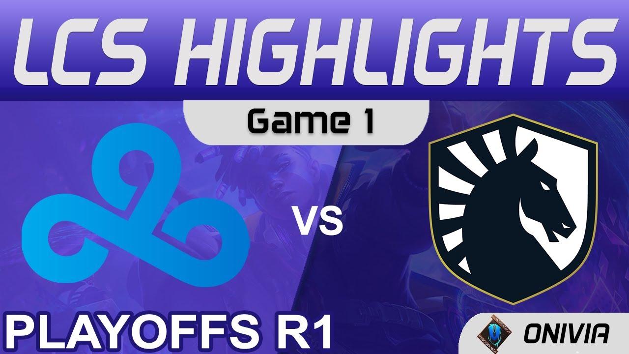 C9 vs TL Highlights Game 1 Round1 LCS Summer Playoffs 2021 Cloud9 vs Team Liquid by Onivia thumbnail