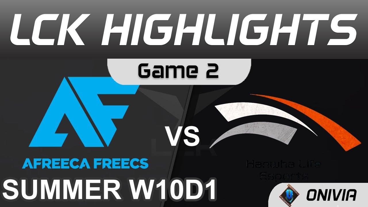 AF vs HLE Highlights Game 2 LCK Summer Season 2021 W10D1 Afreeca Freecs vs Hanwha Life Esports by On thumbnail