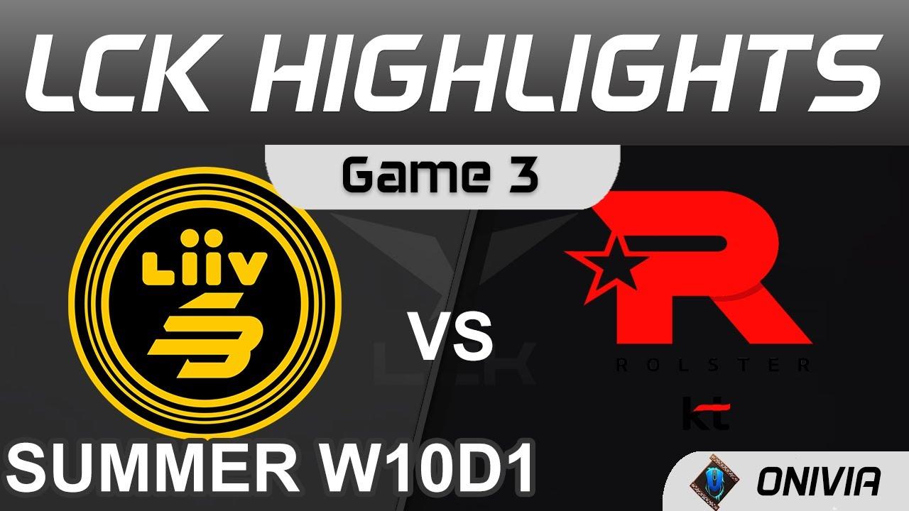 LSB vs KT Highlights Game 3 LCK Summer Season 2021 W10D1 Liiv SANDBOX vs KT Rolster by Onivia thumbnail