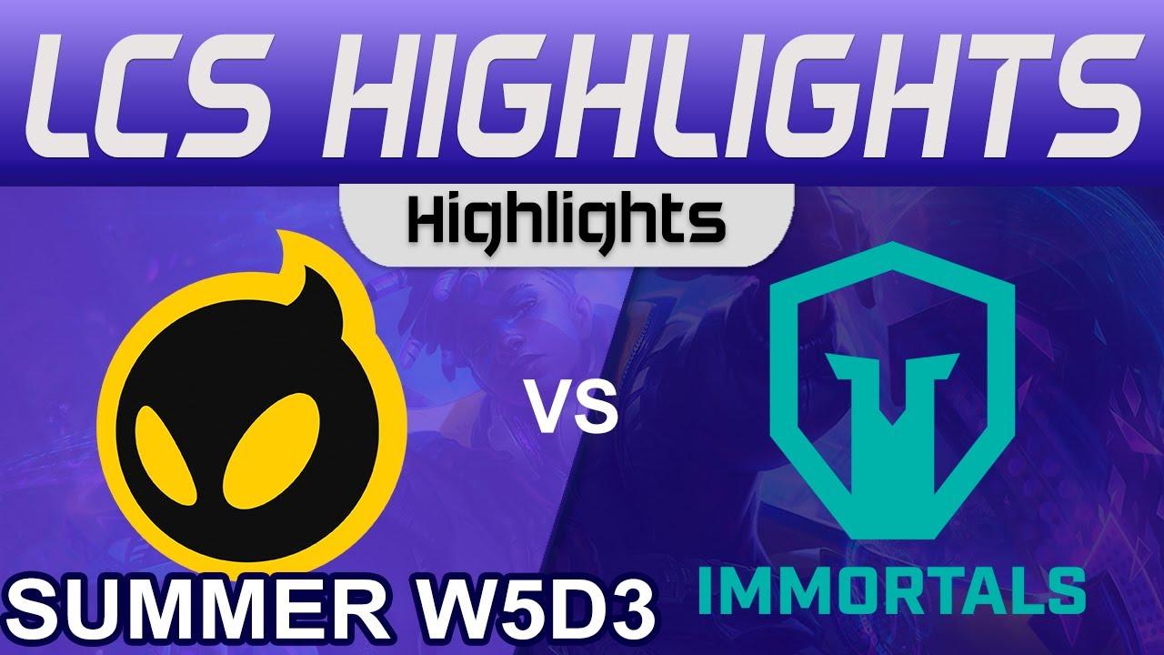 DIG vs IMT Highlights LCS Summer Season 2023 W5D3 Dignitas vs Immortals by Onivia thumbnail