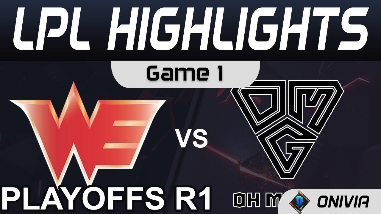 WE vs OMG Highlights Game 1 LPL Summer Playoffs R1 2021 Team WE vs Oh My God by Onivia thumbnail