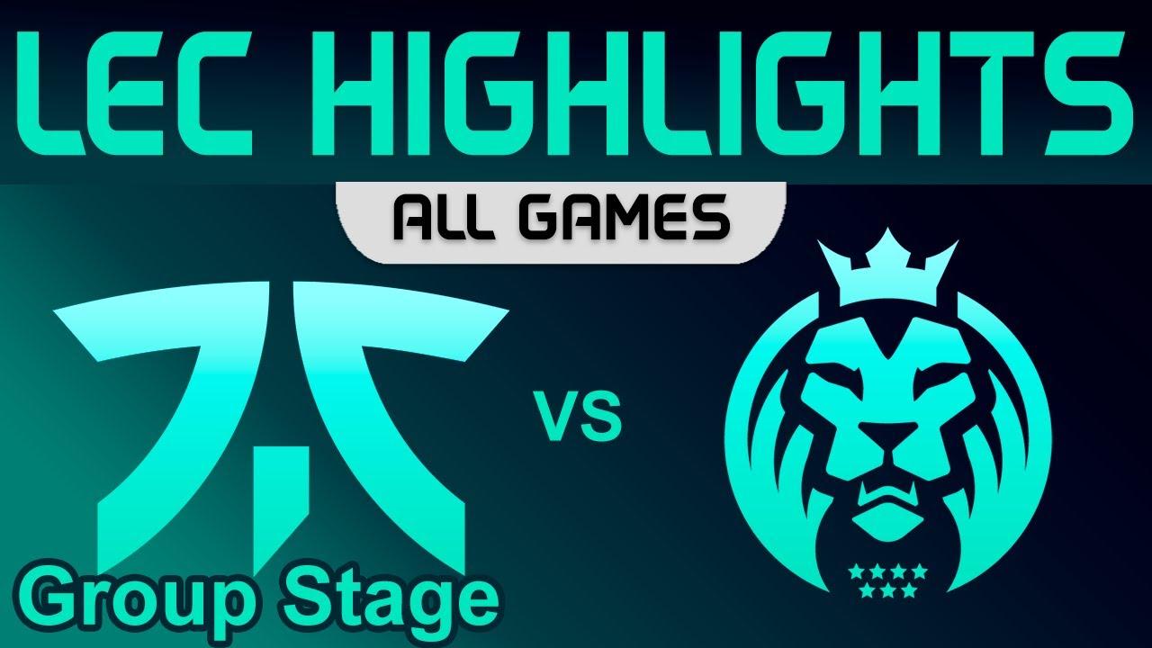 FNC vs MAD ALL GAMES Highlights LEC Group Stage B 2023 Fnatic vs MAD Lions by Onivia thumbnail