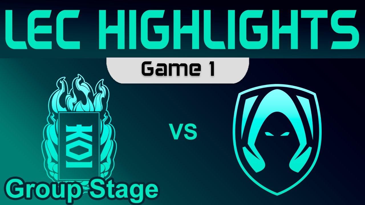 KOI vs TH Game 1 Highlights LEC Group Stage A 2023 KOI vs Team Heretics by Onivia thumbnail