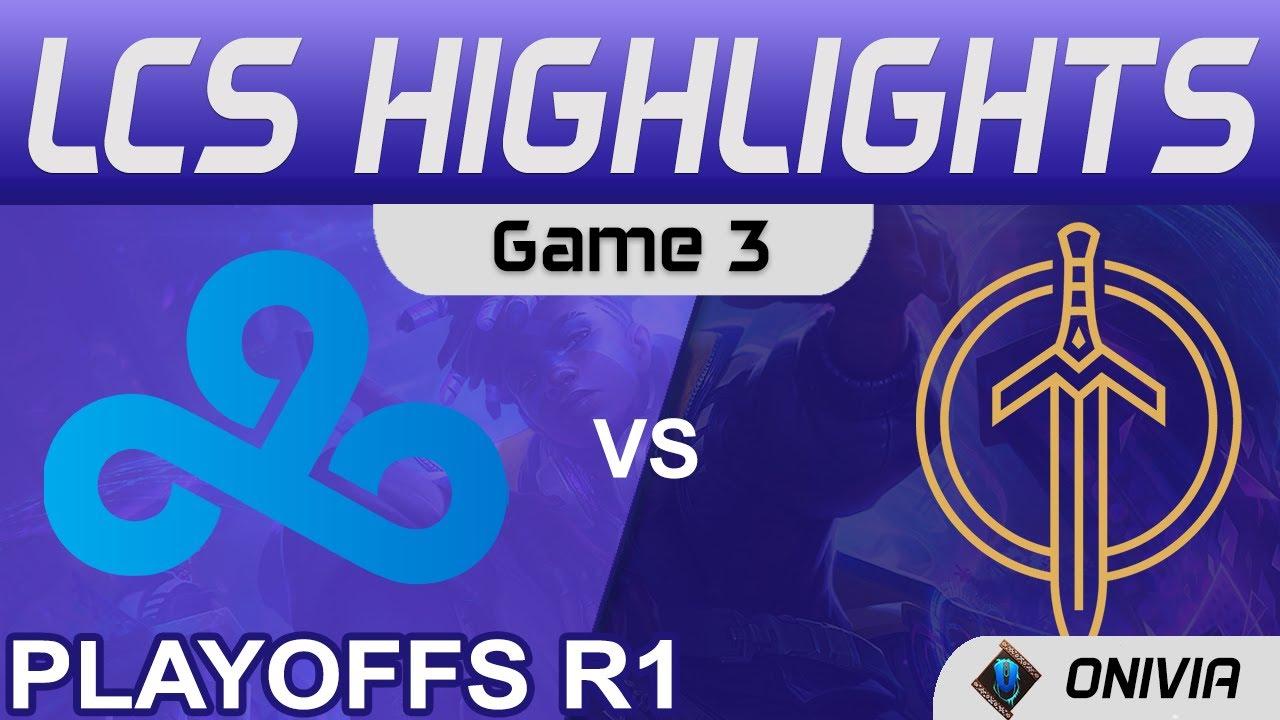 C9 vs GG Highlights Game 3 Round1 LCS Summer Playoffs 2021 Cloud9 vs Golden Guardians by Onivia thumbnail