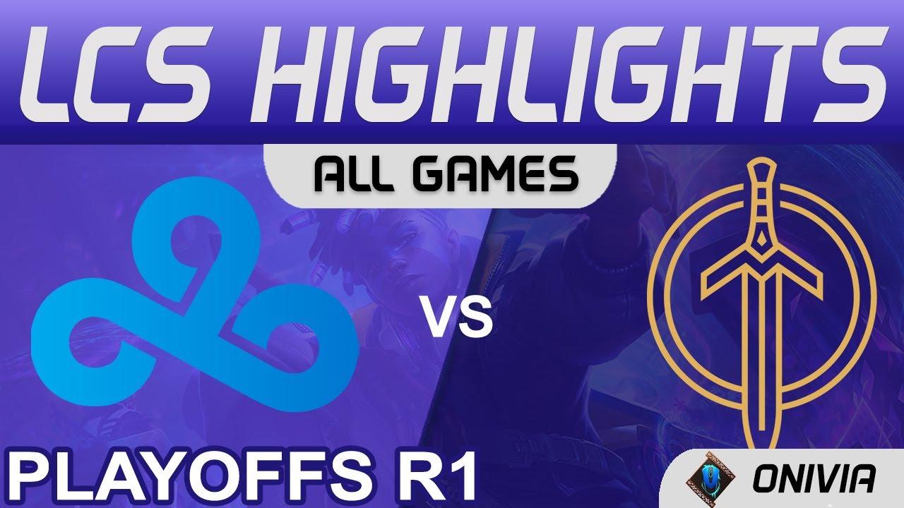 C9 vs GG Highlights ALL GAMES Round1 LCS Summer Playoffs 2021 Cloud9 vs Golden Guardians by Onivia thumbnail