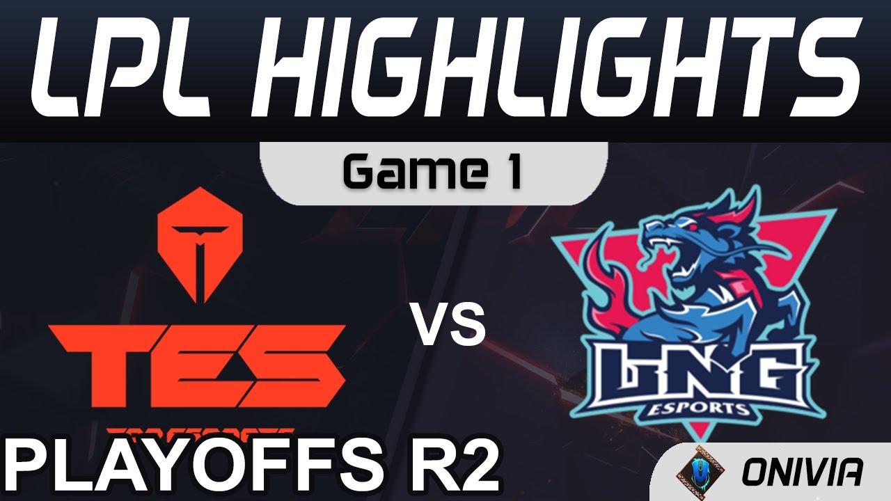 TES vs LNG Highlights Game 1 LPL Summer Playoffs R2 2021 Top Esports vs LNG Esports by Onivia thumbnail