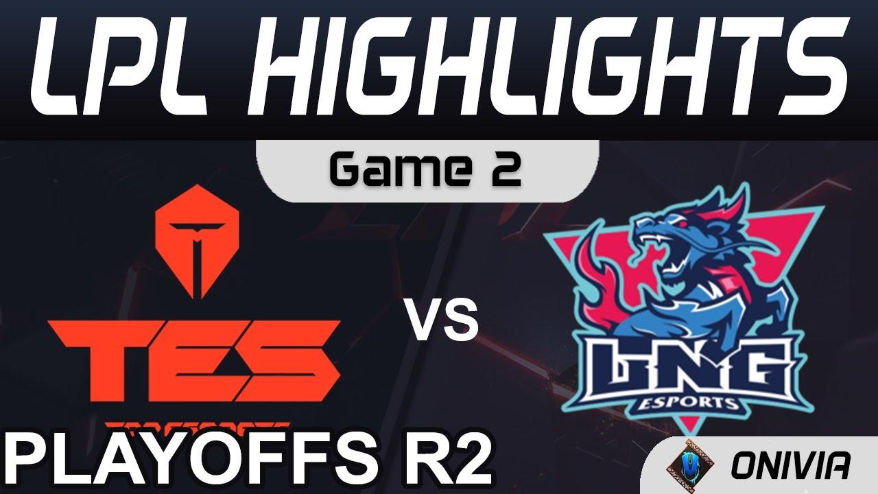 TES vs LNG Highlights Game 2 LPL Summer Playoffs R2 2021 Top Esports vs LNG Esports by Onivia thumbnail