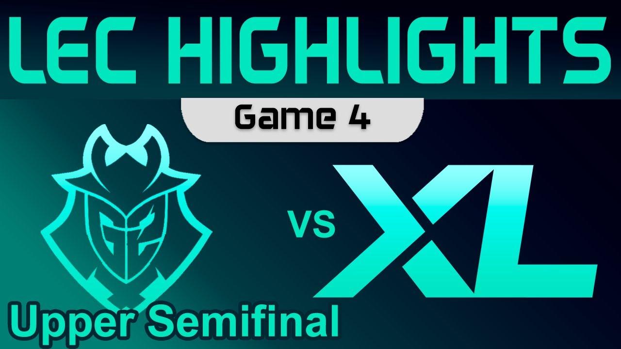 G2 vs XL Game 4 Highlights LEC Playoffs Upper Semifinal 2023 G2 Esports vs Excel by Onivia thumbnail