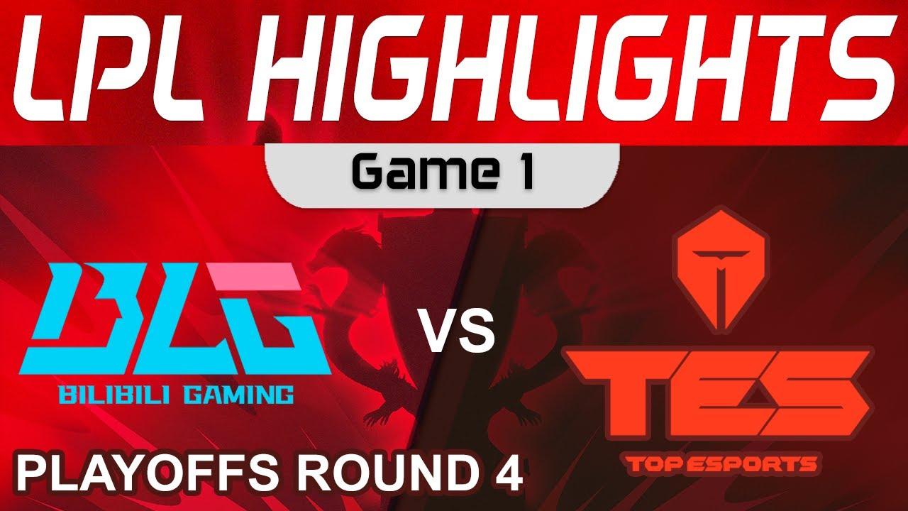 BLG vs TES Highlights Game 1 LPL Summer Playoffs 2023 Bilibili Gaming vs Top Esports by Onivia thumbnail