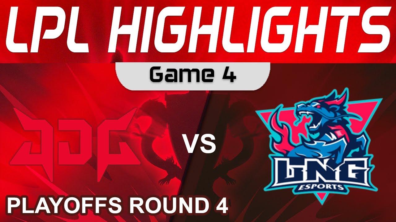 JDG vs LNG Highlights Game 4 LPL Summer Playoffs 2023 JD Gaming vs LNG Esports by Onivia thumbnail