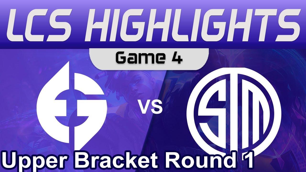 EG vs TSM Game 4 Highlights LCS Playoffs Upper Bracket 2023 Evil Geniuses vs Team SoloMid by Onivia thumbnail