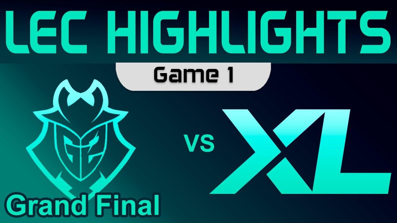 G2 vs XL Game 1 Highlights 2023 LEC Summer Playoffs Final G2 Esports vs Excel by Onivia thumbnail