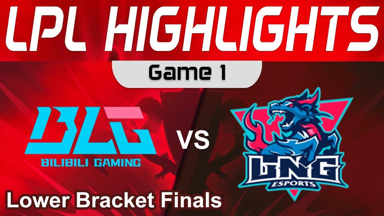 BLG vs LNG Highlights Game 1 LPL Summer Lower Bracket Finals 2023 Bilibili Gaming vs LNG Esports thumbnail