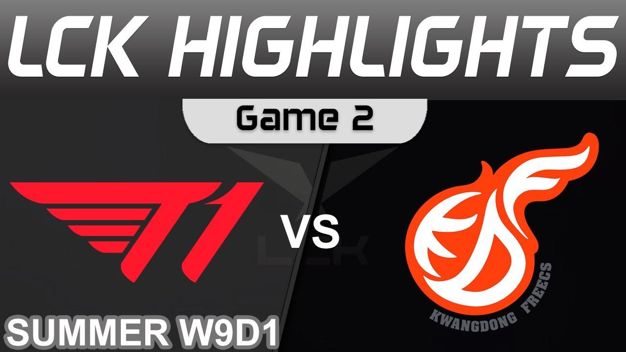 T1 vs KDF Highlights Game 2 LCK Summer Season 2023 W9D1 T1 vs Kwangdong Freecs by Onivia thumbnail