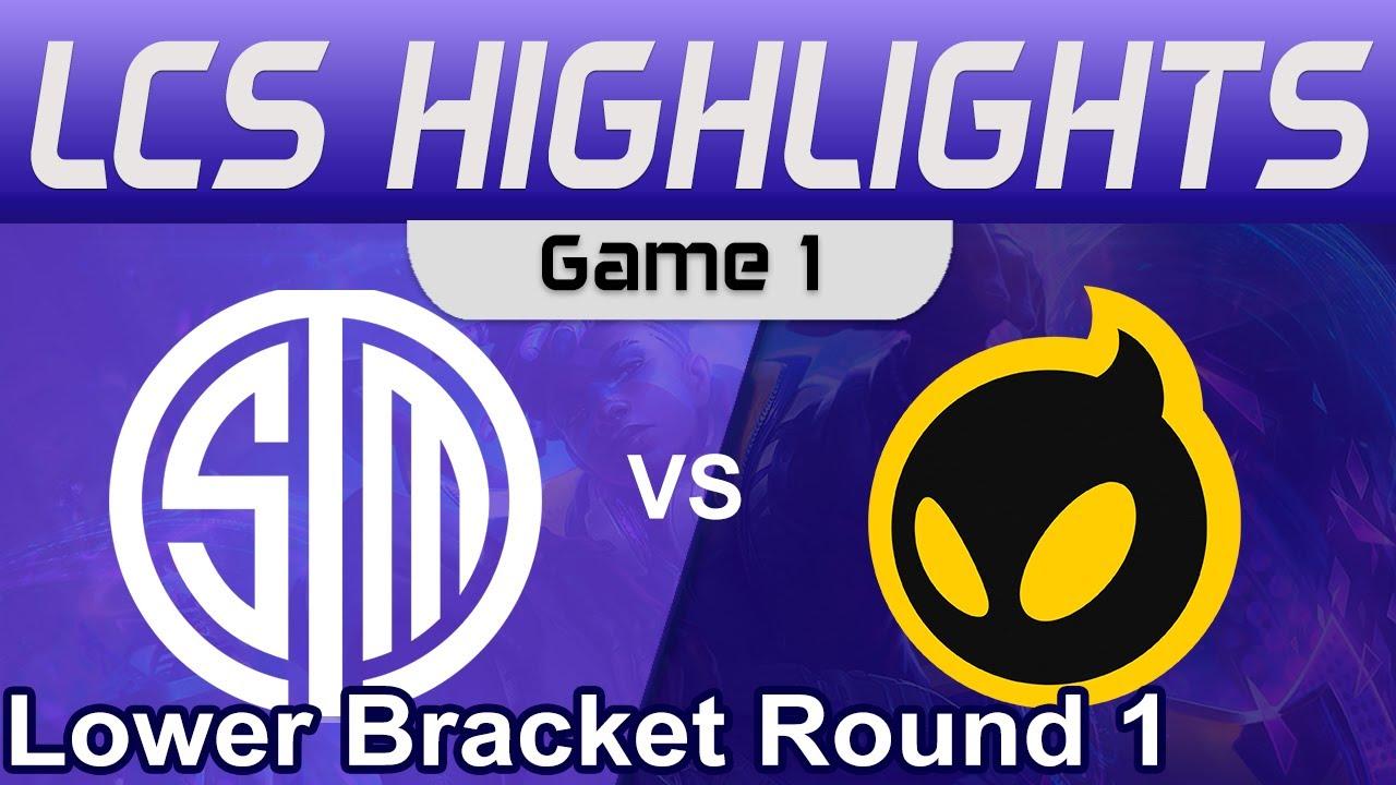 TSM vs DIG Game 1 Highlights LCS Summer Playoffs 2023 Lower Bracket Round 1 Team SoloMid vs Dignitas thumbnail