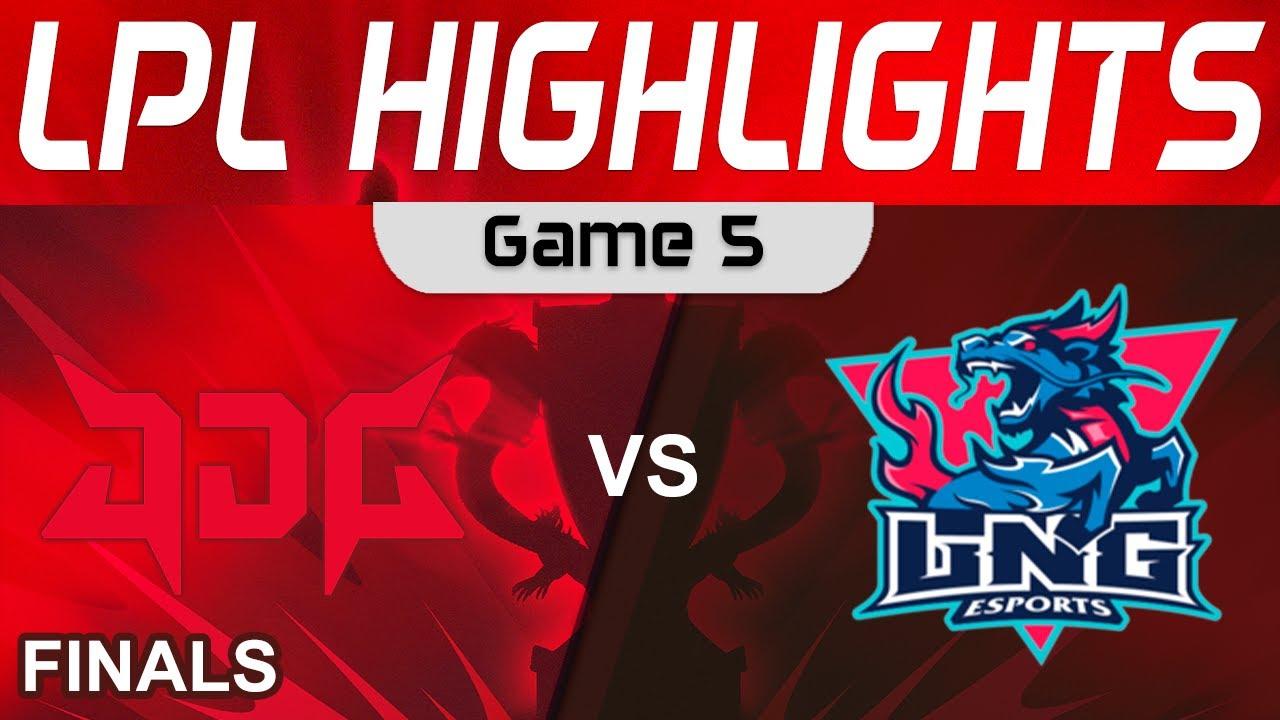 JDG vs LNG Highlights Game 5 LPL Summer Finals 2023 JD Gaming vs LNG Esports by Onivia thumbnail