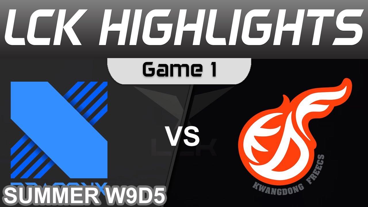 DRX vs KDF Highlights Game 1 LCK Summer Season 2023 W9D5 DRX vs Kwangdong Freecs by Onivia thumbnail