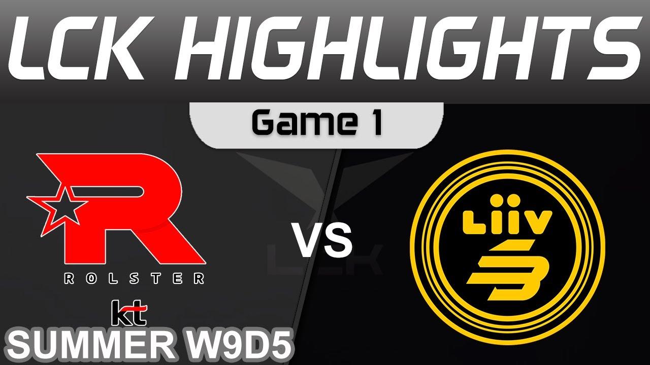 KT vs LSB Highlights Game 1 LCK Summer Season 2023 W9D5 KT Rolster vs Liiv SANDBOX by Onivia thumbnail