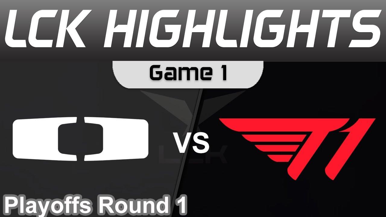 DK vs T1 Highlights Game 1 LCK Summer Playoffs 2023 Dplus KIA vs T1 by Onivia thumbnail